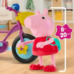 Peppa Pig Playset Con Bicicletta - action figures ed accessori