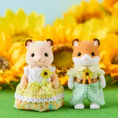 Sylvanian Families Famiglia Criceto - collezionabili bambina
