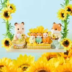 Sylvanian Families Famiglia Criceto - collezionabili bambina