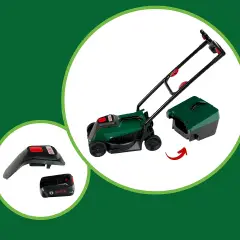 Rasaerba Elettrico Giocattolo Bosch Rotak Con Suoni E Luci - Giardinaggio