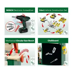 Banco Da Lavoro In Legno Con Accessori Bosch - Professioni e mestieri