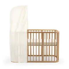 Stokke Nighti Culla Evolutiva Bundle 5in1 0-5 Anni Naturale con Tessile bianco - collezioni
