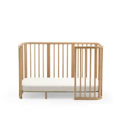 Stokke Nighti Culla Evolutiva Bundle 5in1 0-5 Anni Naturale con Tessile bianco - collezioni