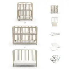 Stokke Nighti Kit Estensione Letto per Nighti Mini Vanilla White - collezioni