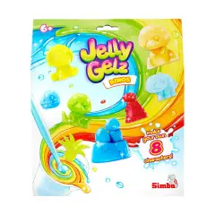Simba Jelly Gelz Dinos Kit Creativo 8 Dinosauri in Gel - creatività