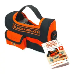 Black & Decker Valigetta Porta Attrezzi In Tessuto Con Accessori - Professioni e mestieri