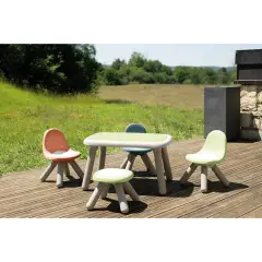 Tavolo per Bambini Smoby Life Colore Verde E Bianco - Casette