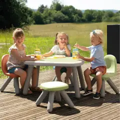 Tavolo per Bambini Smoby Life Colore Verde E Bianco - Casette