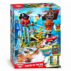 Dickie Toys Pirati del Mare - Parcheggio a 5 Livelli - play set