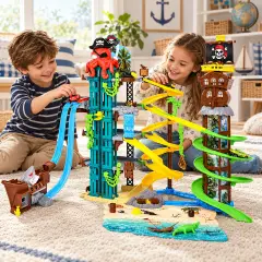 Dickie Toys Pirati del Mare - Parcheggio a 5 Livelli - play set