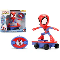 JADA Spidey Skateboard Radiocomandato con Personaggio - radiocomandi
