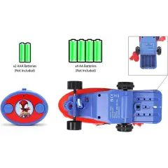 JADA Spidey Skateboard Radiocomandato con Personaggio - radiocomandi