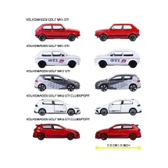 Majorette Volkswagen Golf GTI - Confezione da 5 Auto - auto