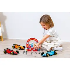Ecoiffier Abrick Formula 1 Grand Prix Set Costruzioni - Costruzioni in plastica