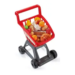 Carrello Della Spesa con Accessori - Alimenti, mercatini, stoviglie