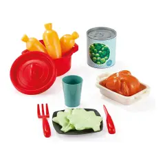 Set Cucina 70 Pezzi - Alimenti, mercatini, stoviglie