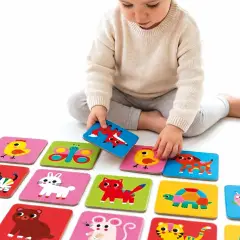 Baby Tactile Memo Gigante Gioco Educativo Headu - Associazioni e tombole