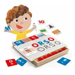 Montessori Super Box Leggere E Scrivere Headu - Associazioni e tombole