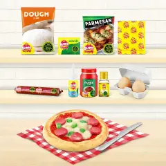 Slime Mart Small Shopping Basket Pizza Kit Creativo - creatività