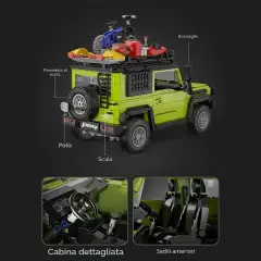 Suzuki Jimny Off-Road 1:12 1803 Pezzi Cada - tematiche
