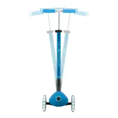 Globber - Monopattino Elite Glow Lights Blu Petrolio - monopattini