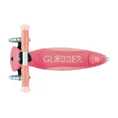 Globber - Monopattino Elite Glow Lights Rosa - monopattini