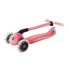 Globber - Monopattino Elite Glow Lights Rosa - monopattini