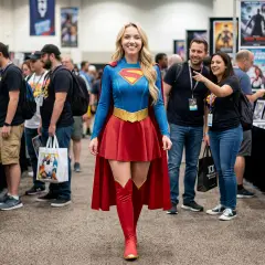 Costume Supergirl Film Deluxe Donna Taglia M - abiti adulto