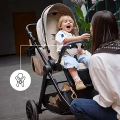 Kinderkraft Vesto 2 3 in 1 Beige - trio e modulari