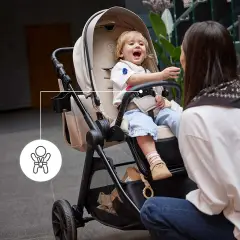 Kinderkraft Vesto 2 3 in 1 Gray - trio e modulari