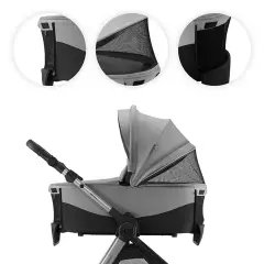 Kinderkraft Vesto 2 3 in 1 Gray - trio e modulari