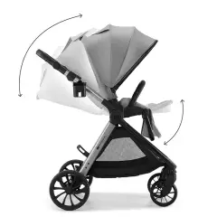 Kinderkraft Vesto 2 3 in 1 Gray - trio e modulari
