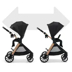 Kinderkraft Vesto 2 3 in 1 Black - trio e modulari