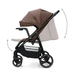 Passeggino Trig 3 Velvet Mokka - passeggini compatti