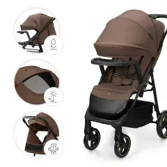 Passeggino Trig 3 Velvet Mokka - passeggini compatti