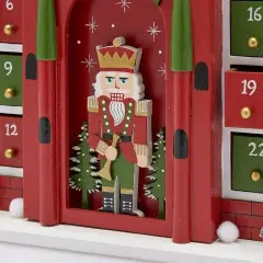 Calendario Avvento Castello EDG 24 Cassetti H 44 cm - addobbi casa