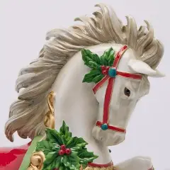 Cavallo a Dondolo Natalizio EDG H 37 cm - addobbi casa
