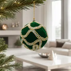 EDG Ramo Pino con Pigne Cespuglio H47 cm Verde - fiori e ghirlande