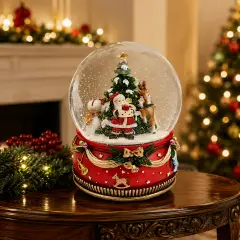 EDG Sfera Acqua Carillon Natale H15,5 cm 3 Varianti - addobbi casa