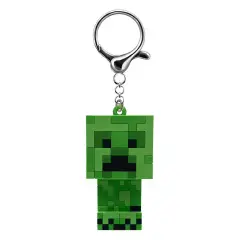 Minecraft Creeper Flashies Portachiavi 3D con Torcia LED - gadget