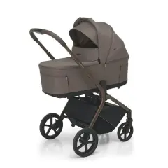 Foppapedretti Trio Snap Brownie con seggiolino auto Reclinabile - trio e modulari