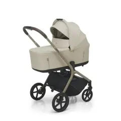 Foppapedretti Trio Snap Cream con seggiolino auto Reclinabile - trio e modulari