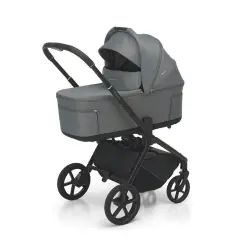 Foppapedretti Trio Snap Titanium con seggiolino auto Reclinabile Stone - trio e modulari