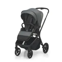 Foppapedretti Trio Snap Titanium con seggiolino auto Reclinabile Stone - trio e modulari