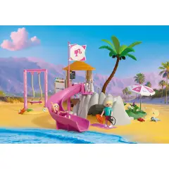 Playmobil 72121 x Barbie Caffè sulla Spiaggia con Barbie e Ken - playmobil