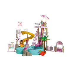 Playmobil 72120 x Barbie Parco Acquatico con Barbie, Nikki e Daisy - playmobil