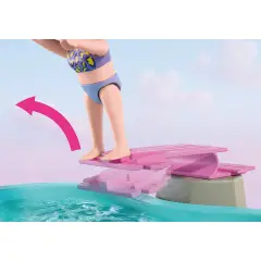 Playmobil 72120 x Barbie Parco Acquatico con Barbie, Nikki e Daisy - playmobil