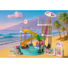 Playmobil 72120 x Barbie Parco Acquatico con Barbie, Nikki e Daisy - playmobil
