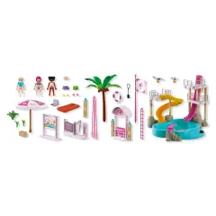 Playmobil 72120 x Barbie Parco Acquatico con Barbie, Nikki e Daisy - playmobil