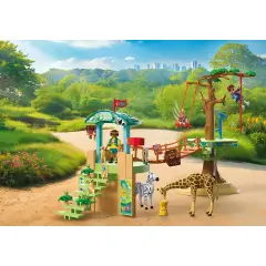 Playmobil 72070 Zoo Parco Avventura con Animali e 3 Personaggi - playmobil
